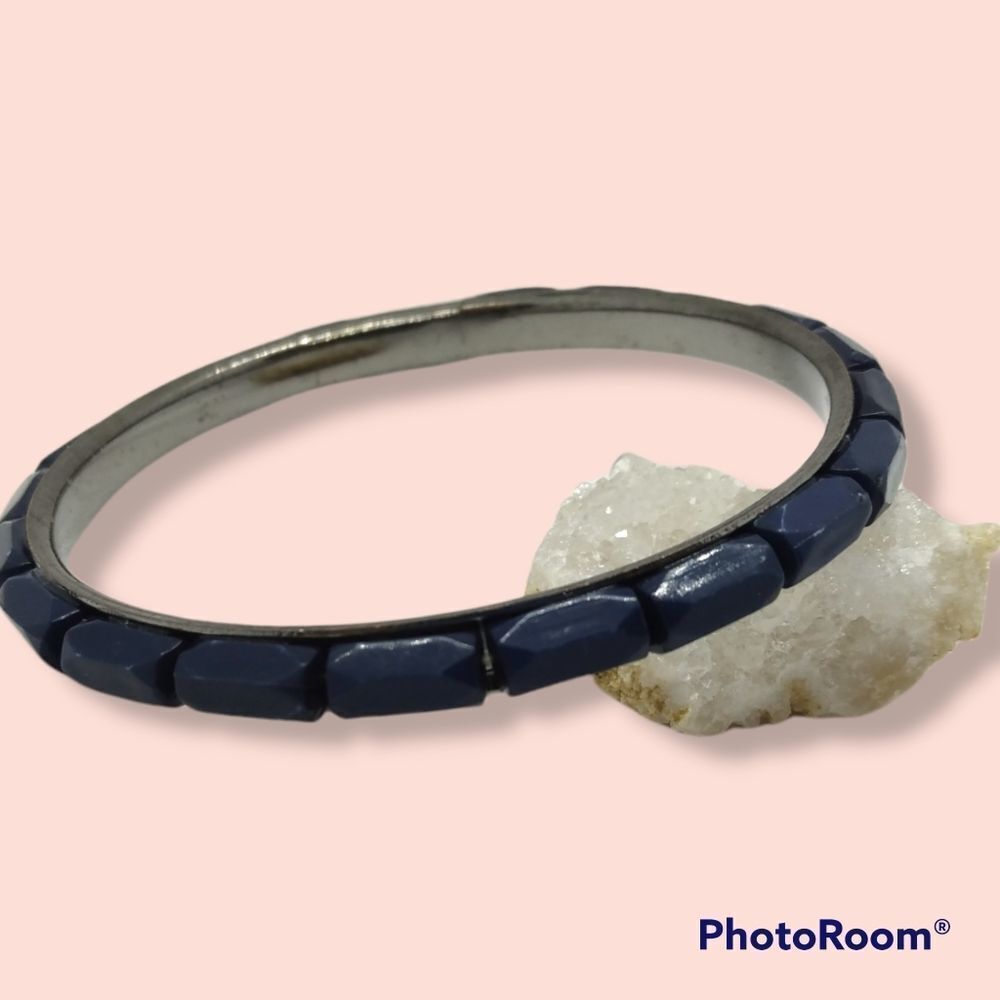 Brick lay Aquatic blue‎ vintage bracelet